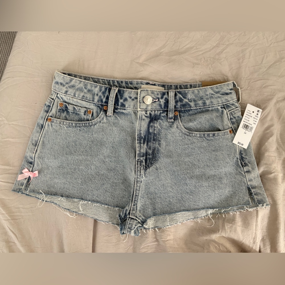 PacSun Light‎ Blue Jean Shorts